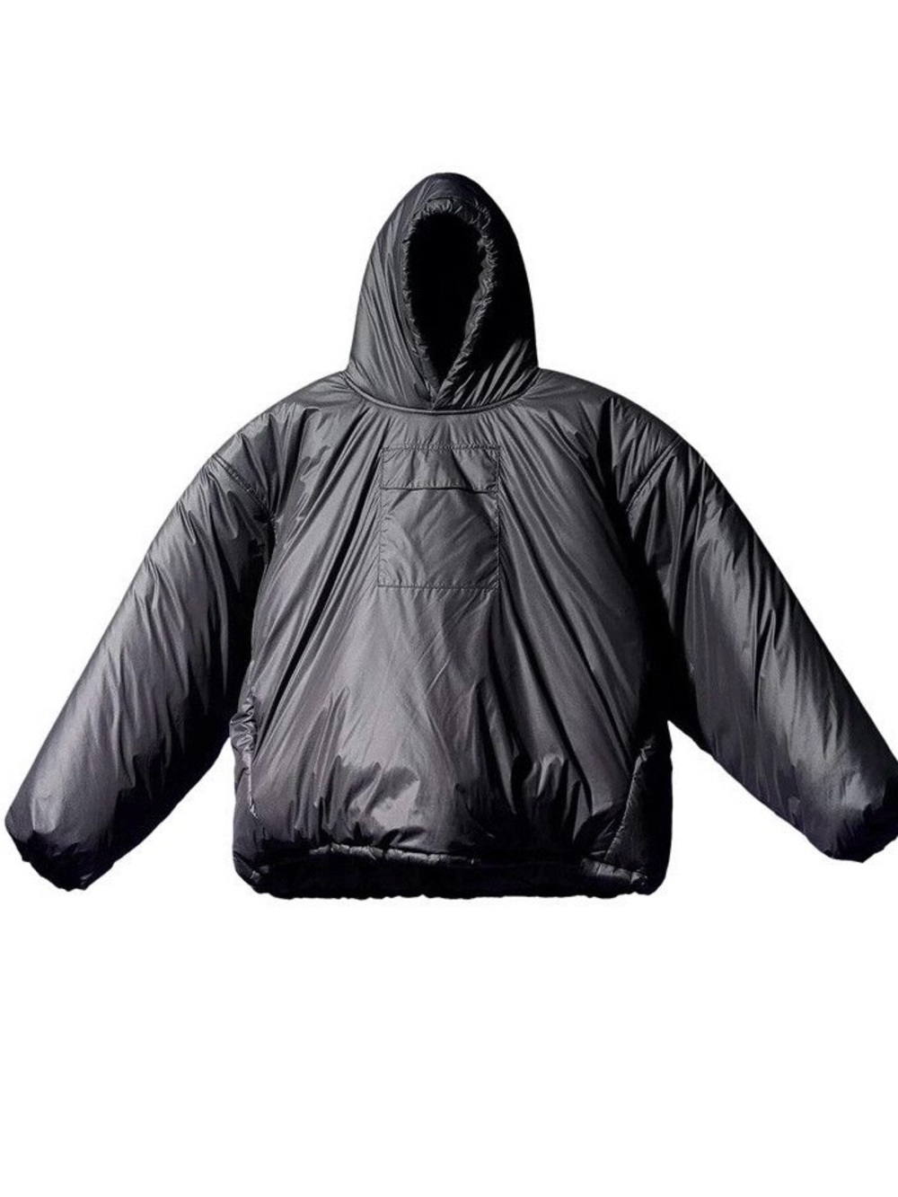 Balenciaga x yezzy Gap collab black Oversized Puffer Hoodie Jacket